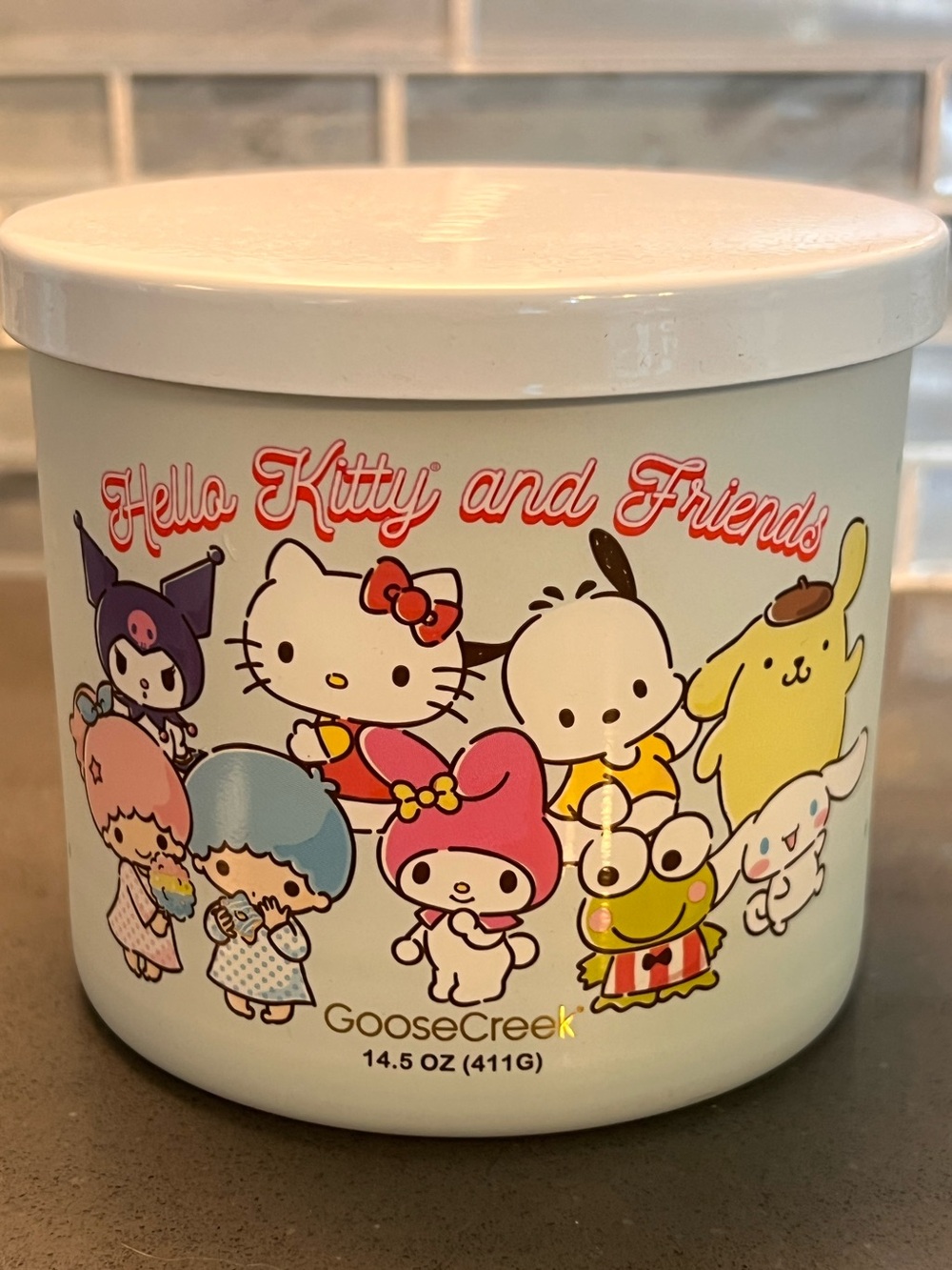 Goose Creek x Hello Kitty Cherry Blossom Milk Candle
